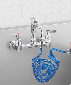 Waterloo 2.6 GPM Wall-Mounted Pet Grooming / Utility Faucet with 8 ...
