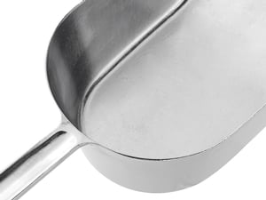 HUBERT® 6 oz Aluminum Flat Bottom Scoop With Tether