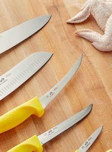 Choice 5-Piece Knife Set with Yellow Handles