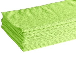 Registry Microfiber Cleaning Cloths 16, Green