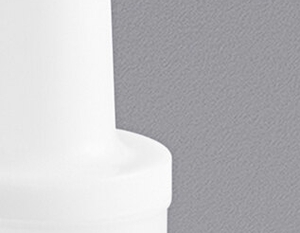 Choice 1 Qt. Pour Bottle Set with Assorted Flip Tops and Caps - 6/Pack