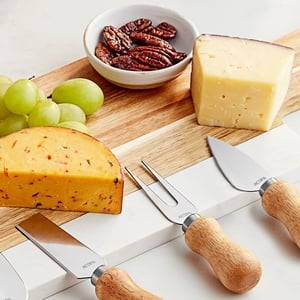 Acopa 6-Piece Stainless Steel Cheese Knife Set
