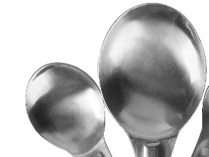4pcs Measuring Spoons Set, Premium Stainless Steel Metal Spoon Set, Tablespoon and Teaspoon, for Accurate Measure Liquid or Dry Ingredients, for