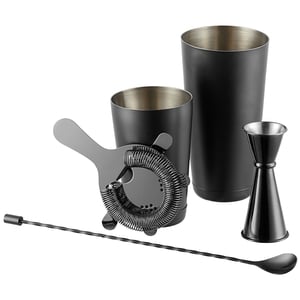 Stainless Steel Cocktail Shaker Set (4-Piece)