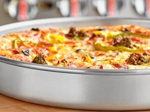 Choice 8 x 2 Aluminum Deep Dish Pizza Pan