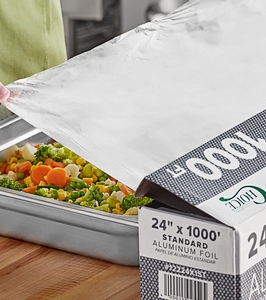 Choice 12 x 1000' Food Service Standard Aluminum Foil Roll