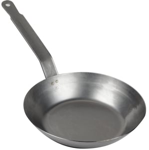 Lodge CRS8 French Style Pre-Seasoned 8 Carbon Steel Fry Pan