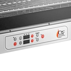 Cooking Performance Group COF-D4-M Electric Digital Countertop 4 Tray Full  Size Convection Oven with Steam Injection - 208-240V, 5600W