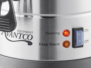 Avantco CU65ETL 65 Cup (325 oz.) Double Wall Stainless Steel Coffee Urn /  Coffee Percolator - 1500W, ETL
