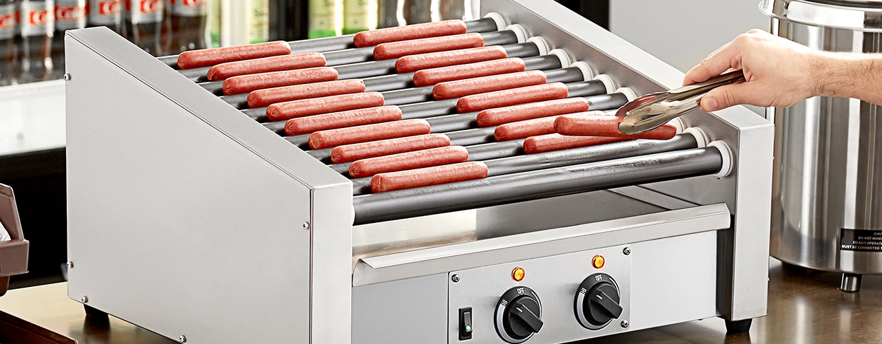Hot Dog Machines Cookers, Bun Steamers, & More