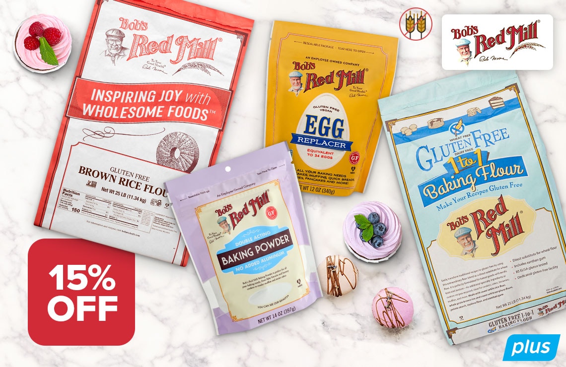 15% Off Bob's Red Mill Specialty Ingredients