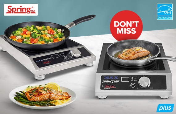 Shop Induction Ranges from Spring USA - NO CODE NEEDED