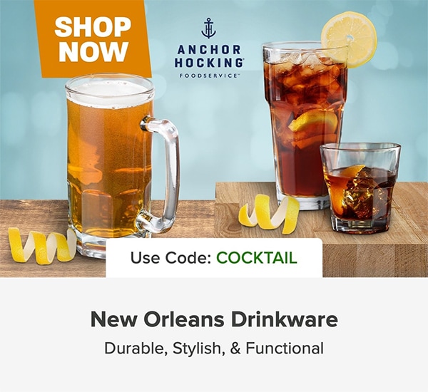 Shop Now Anchor Hocking New Orleans Drinkware