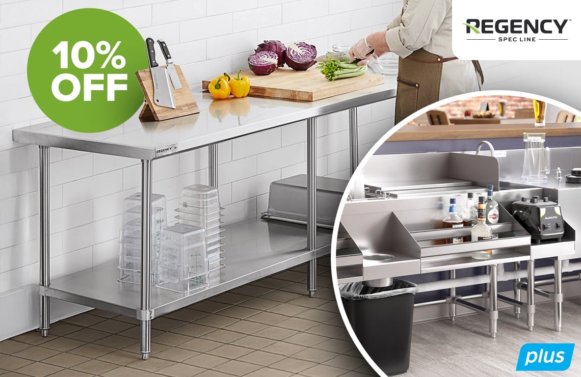 10% Off Regency Shelving & Prep Picks