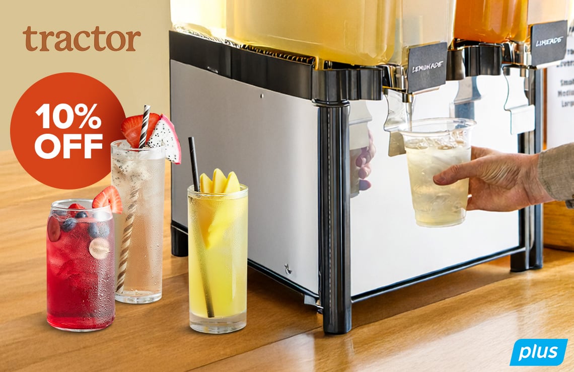 Save 10% on Tractor Beverage Organic Beverages