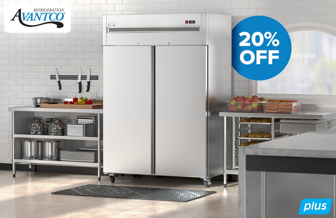 20% Off Avantco Reach-In Refrigerators
