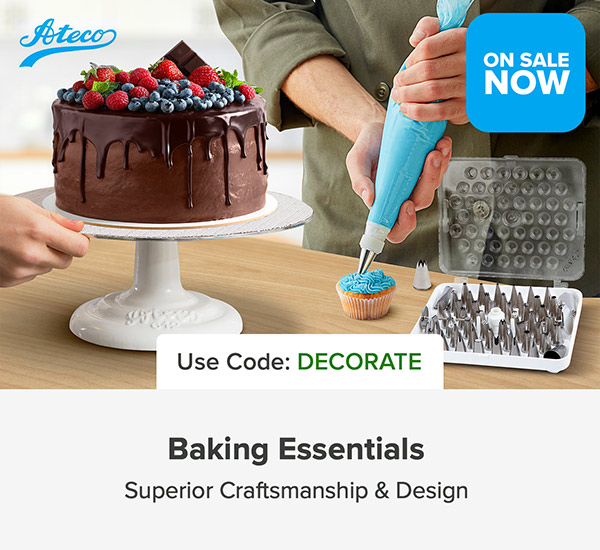 Equip Your Commercial Kitchen with Baking Supplies like Piping Tips, Cake Stands, & More
