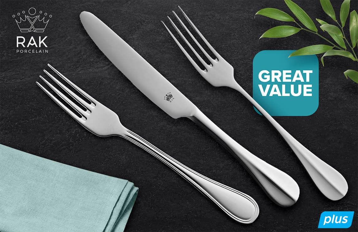 RAK Porcelain Elegant Flatware For Timeless Table Settings use code LUXURY shop now