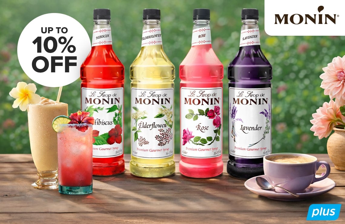 Up to 10% Off Monin Flavoring Syrups