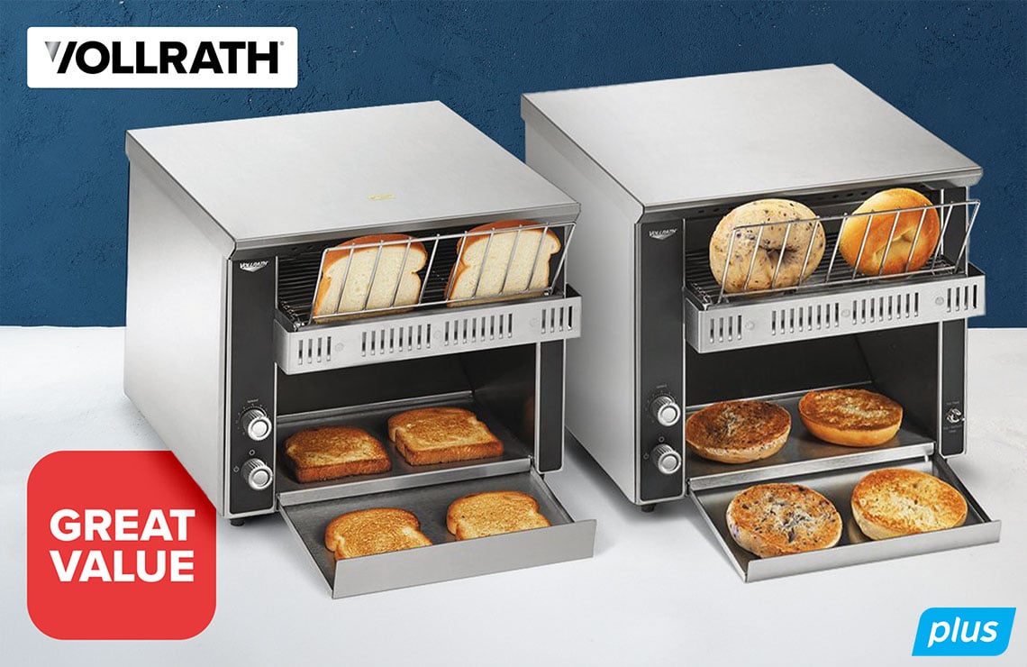 Don’t miss Vollrath Great Value Conveyor Toasters for a Kitchen Upgrade Shop Now