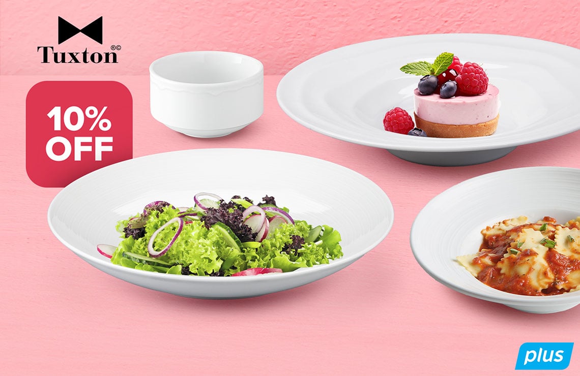 10% Off Tuxton Beautiful & Durable China Dinnerware Use Code TOPTIER Shop Now