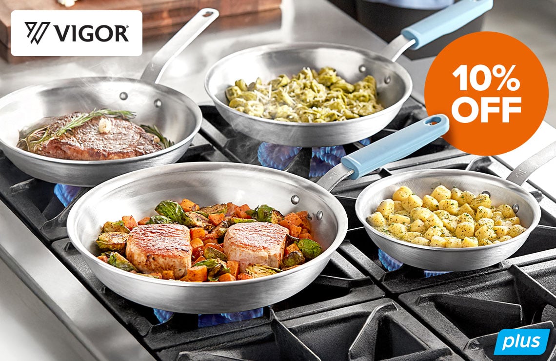10% Off High-Quality Cookware, Engineered to Last, Made for Chefs, use code: COOKSTRONG