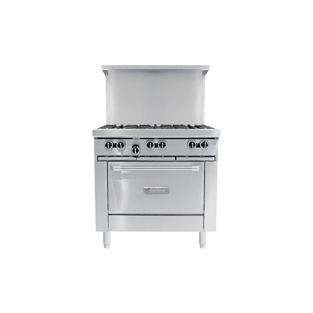 Scratch and Dent Garland G366C Natural Gas 6 Burner 36" Range with