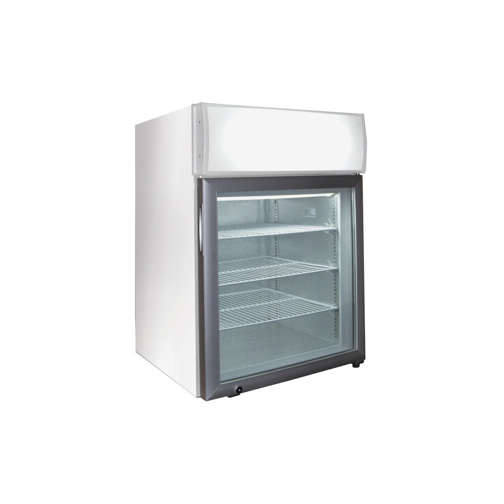 Scratch and Dent Excellence CTF2MSHC White Countertop Display Freezer