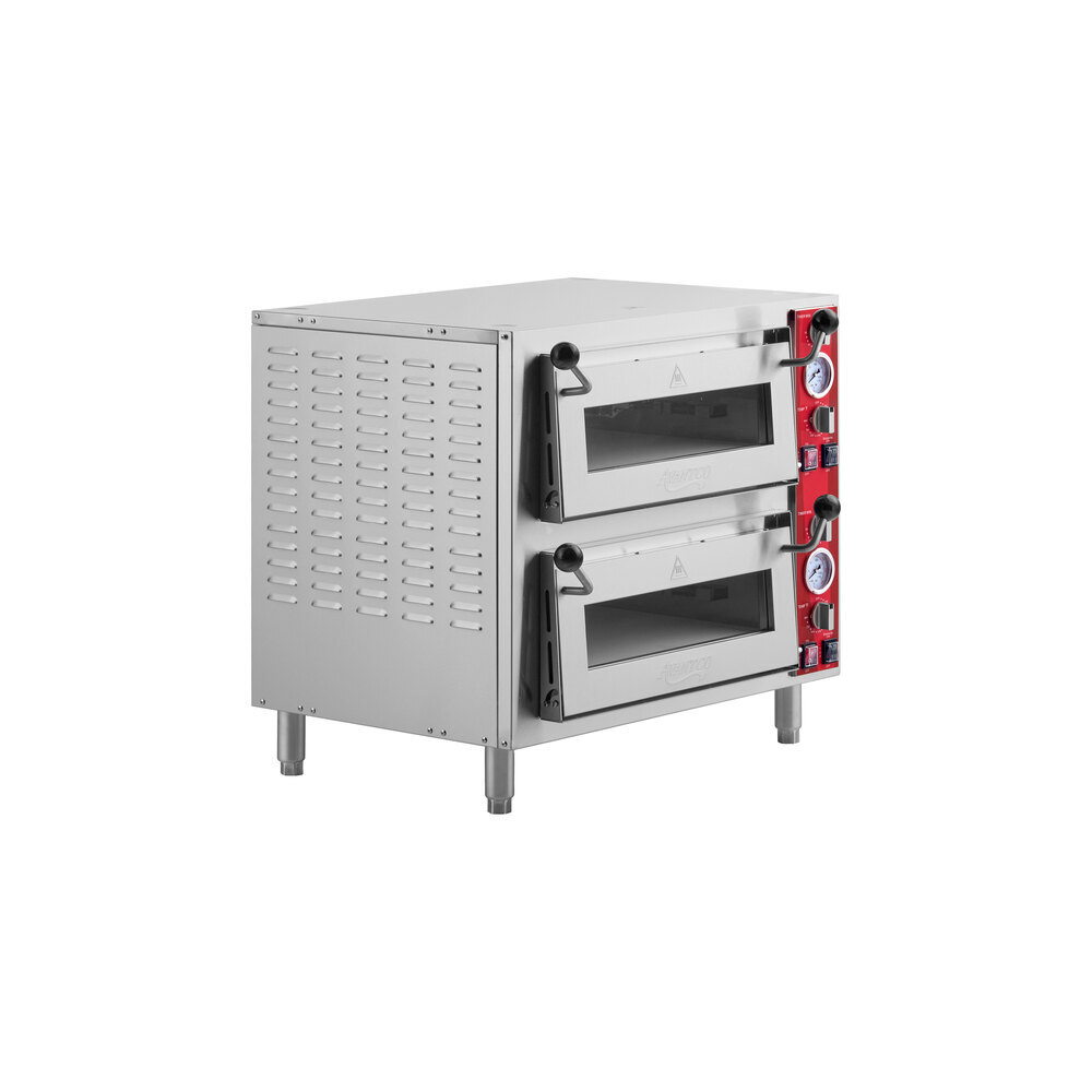 Scratch and Dent Avantco DPO-18-DD Double Deck Countertop Pizza