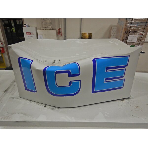 Scratch and Dent Polar Temp 600AD Auto Defrost Outdoor Ice Merchandiser