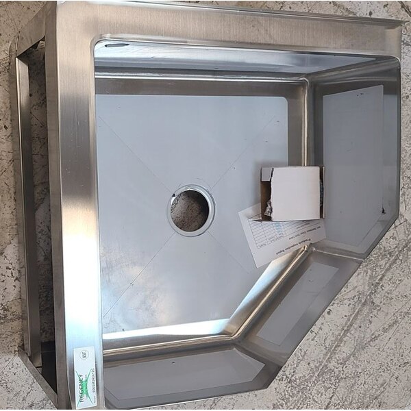 Scratch and Dent Regency 16Gauge Stainless Steel One Compartment