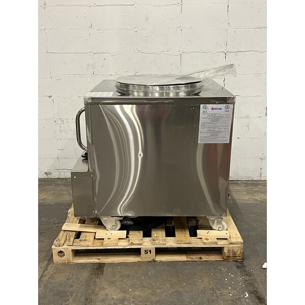 Scratch and Dent Baba Clay 34" x 34" Natural Gas Stainless Steel Square