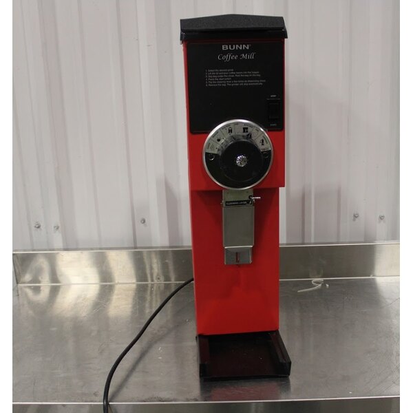 Scratch and Dent Bunn 22100.0001 G3 HD 3 lb. Red Bulk Coffee Grinder