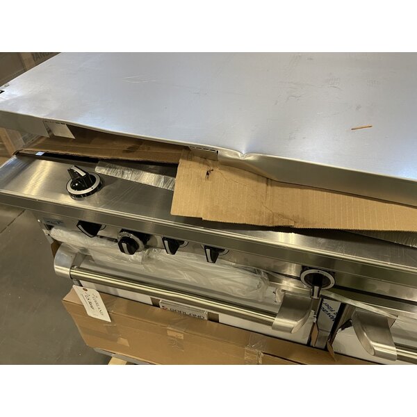 Scratch and Dent Garland G604G36RR Natural Gas 4 Burner 60" Range with