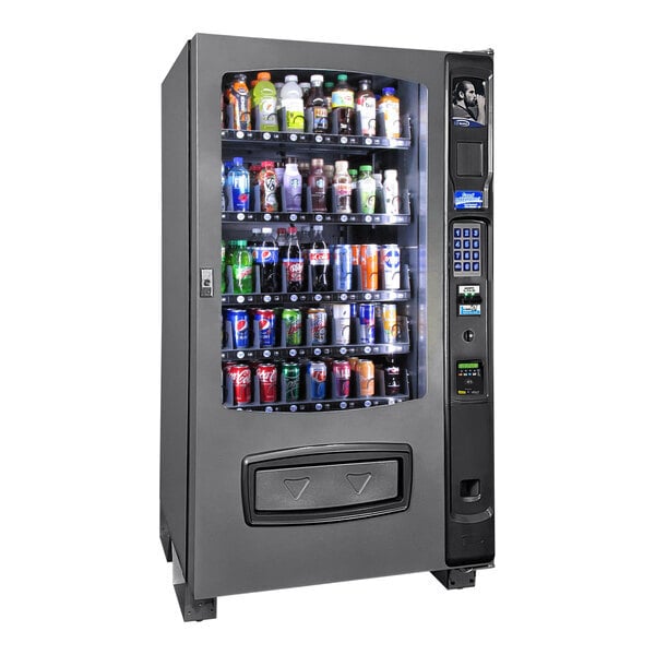 Scratch and Dent Seaga ENV5B 40-Item Refrigerated Vending Machine / Beverage Merchandiser