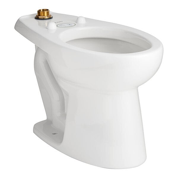 Scratch and Dent Sloan 2102029 ADA Height Elongated Floor-Mounted Toilet - 1.1 to 1.6 GPF