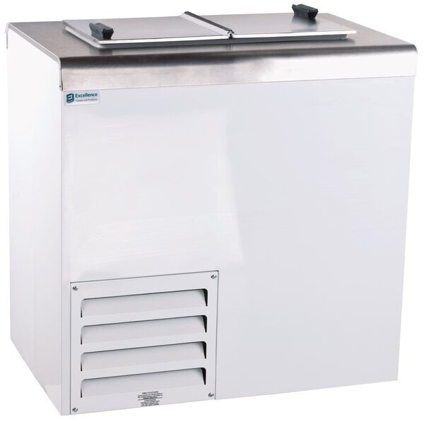 Scratch and Dent Excellence HFF-2HC 32" Flip Lid Ice Cream Dipping Cabinet