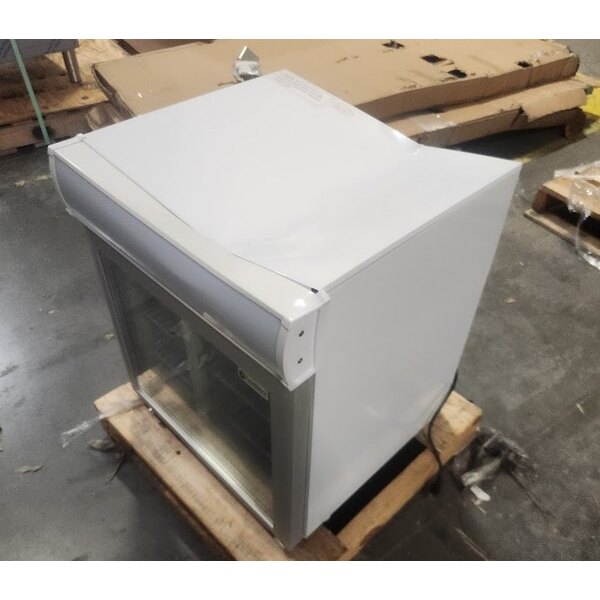 Scratch and Dent Excellence CTF2MSHC White Countertop Display Freezer