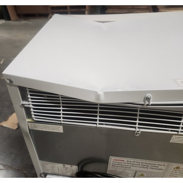 Scratch and Dent Excellence CTF2MSHC White Countertop Display Freezer