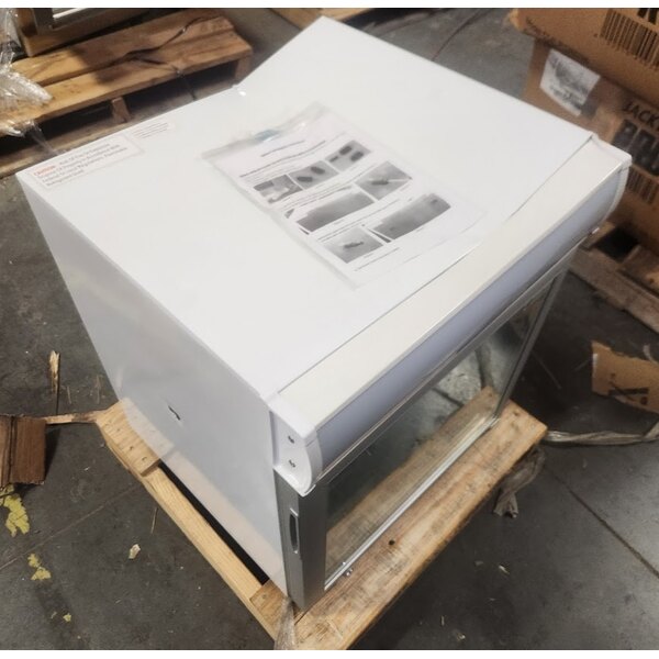 Scratch and Dent Excellence CTF2MSHC White Countertop Display Freezer