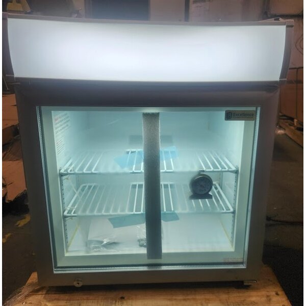Scratch and Dent Excellence CTF2MSHC White Countertop Display Freezer