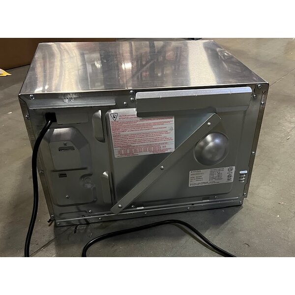 Scratch and Dent Amana RFS18TS Medium Duty Stainless Steel Commercial Microwave with Push Button