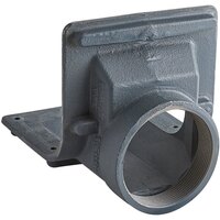 Zurn P187-4IP Cast Iron Scupper Roof Drain Body with 4 inch Outlet