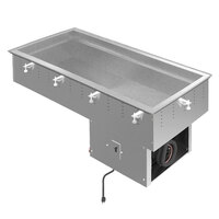 Vollrath 36434 Four Pan Modular Drop In Refrigerated Cold Food Well