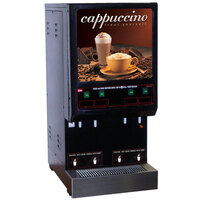 Cecilware 4K-GB-LD Cappuccino Dispenser with 4 Hoppers - 120V