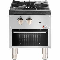 Cooking Performance Group CPG-SP-18-L Liquid Propane Stock Pot Range - 80,000 BTU