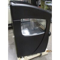 Avantco BMCAC-36 36 inch Black Refrigerated Horizontal Air Curtain Merchandiser