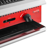 Avantco Chef Series CAG48RC 48 inch Gas Countertop Radiant Charbroiler - 120,000 BTU