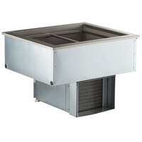Delfield N8130BP Two Pan Drop In Refrigerated Cold Food Well