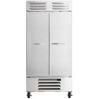 Beverage-Air RB35HC-1S 40 inch Vista Series Two Section Solid Door Reach-In Refrigerator